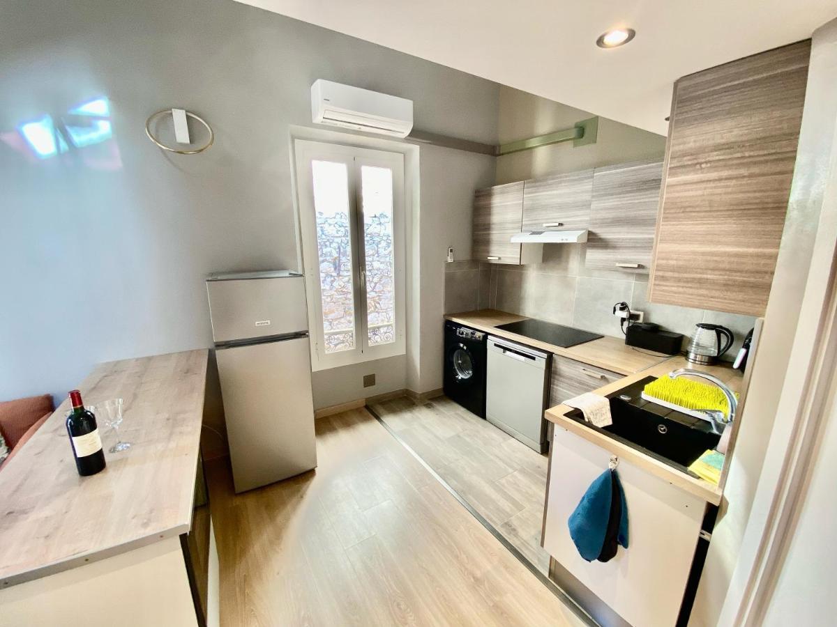 Lovely & Sunny Loft Heart Of Nice With A/C! Eksteriør billede