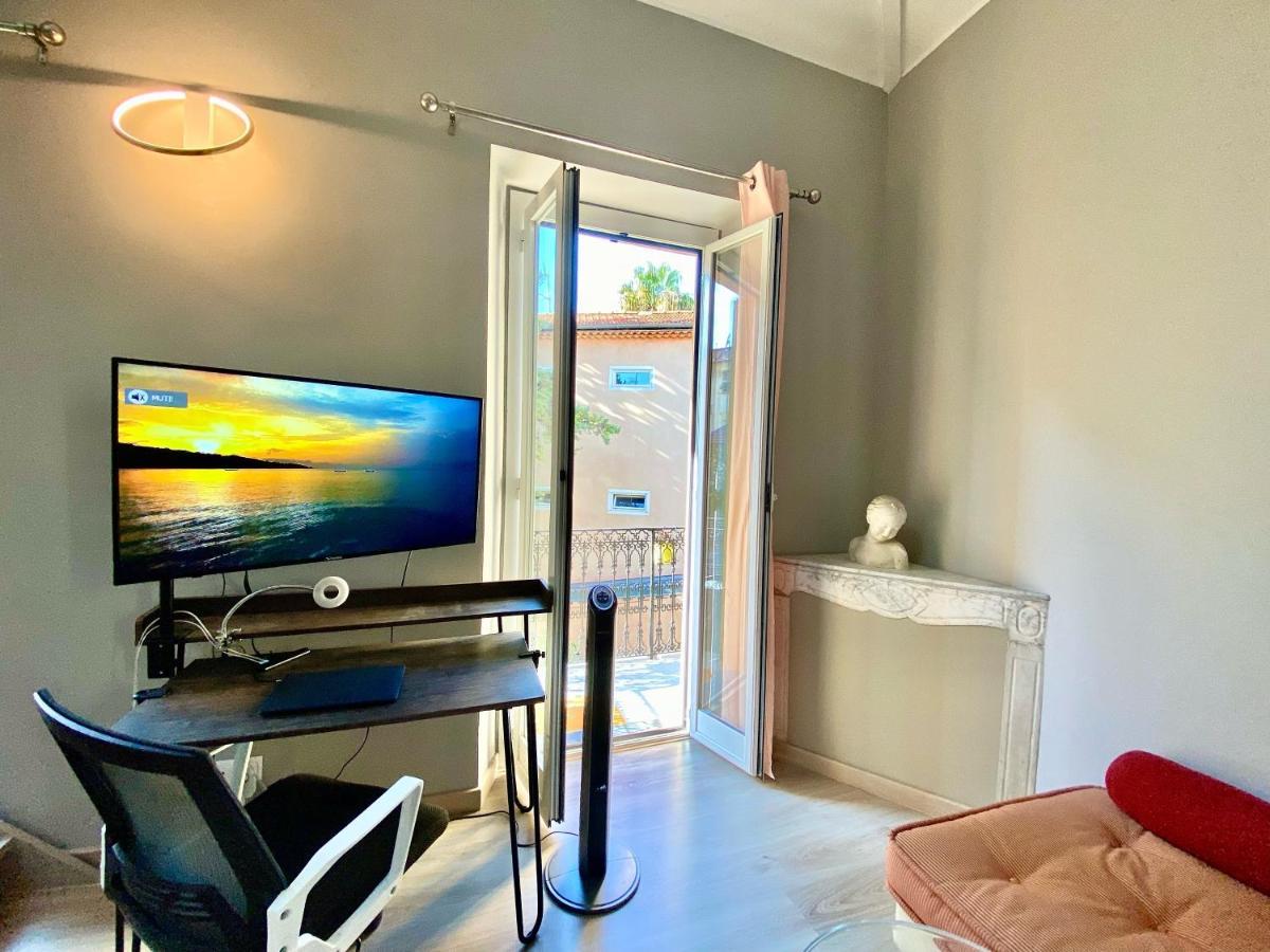 Lovely & Sunny Loft Heart Of Nice With A/C! Eksteriør billede
